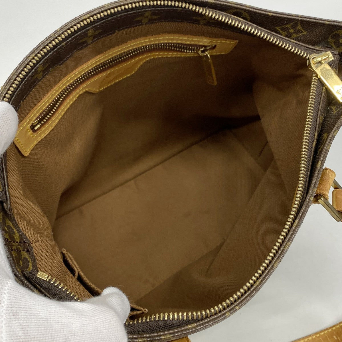 【6fb1958】ルイヴィトン トートバッグ モノグラム カバピアノ M51148 ブラウン【中古】レディース