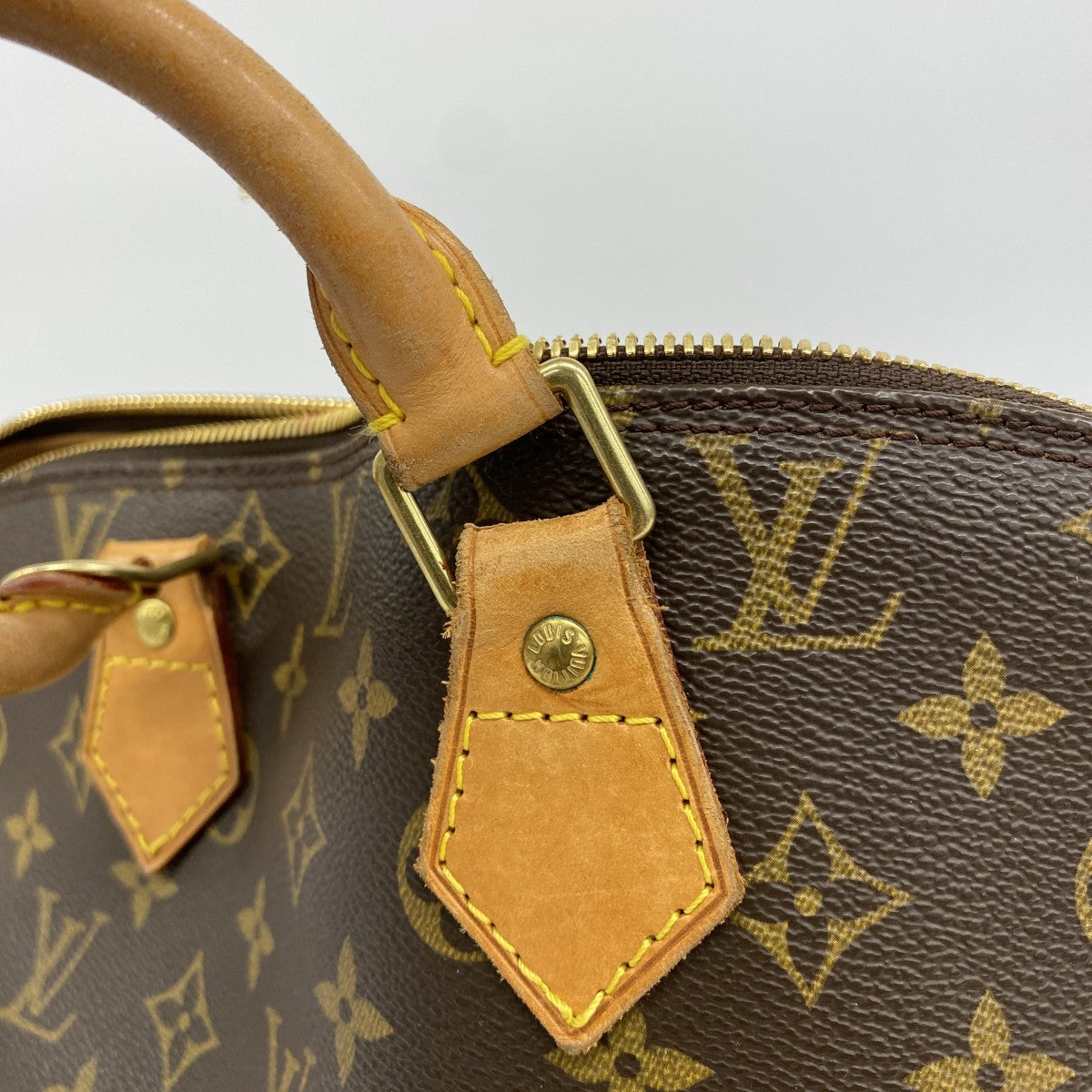 【6fb1960】ルイヴィトン ハンドバッグ モノグラム アルマ M51130 ブラウン【中古】レディース