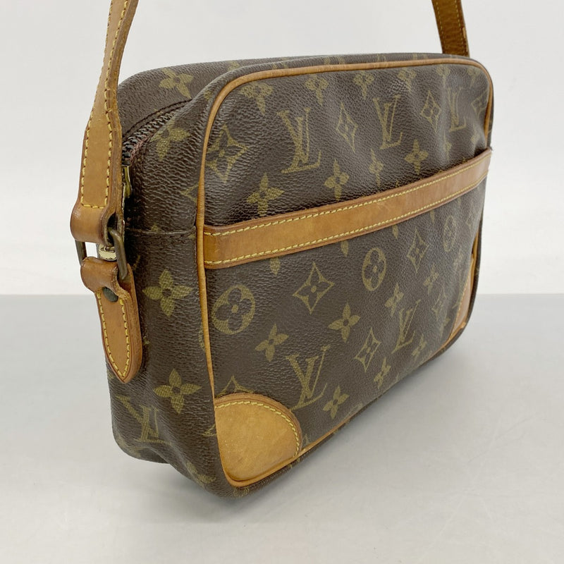 【6fb1961】ルイヴィトン ショルダーバッグ モノグラム トロカデロ27 M51274 ブラウン【中古】レディース