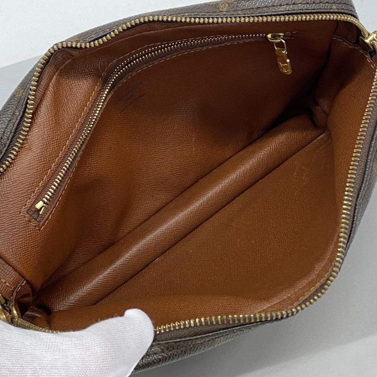【6fb1964】ルイヴィトン クラッチバッグ モノグラム マルリードラゴンヌGM M51825 ブラウン【中古】メンズ