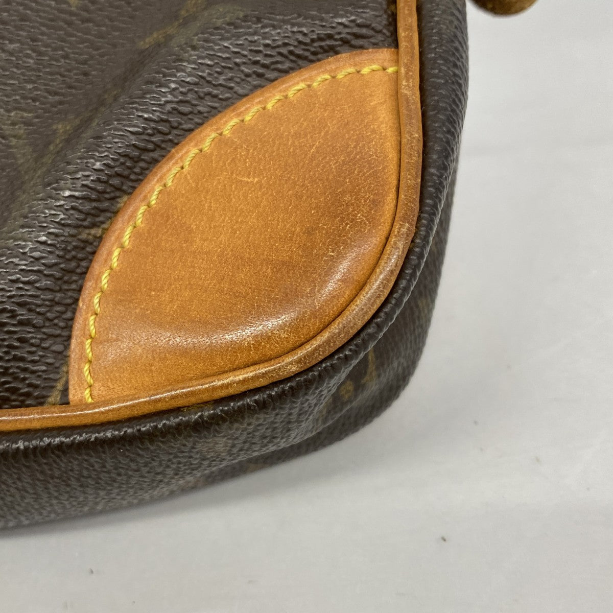 【6fb1964】ルイヴィトン クラッチバッグ モノグラム マルリードラゴンヌGM M51825 ブラウン【中古】メンズ