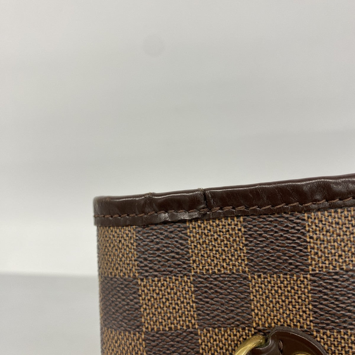 【6fb1965】ルイヴィトン トートバッグ ダミエ ネヴァーフルMM N51105 エベヌ【中古】レディース