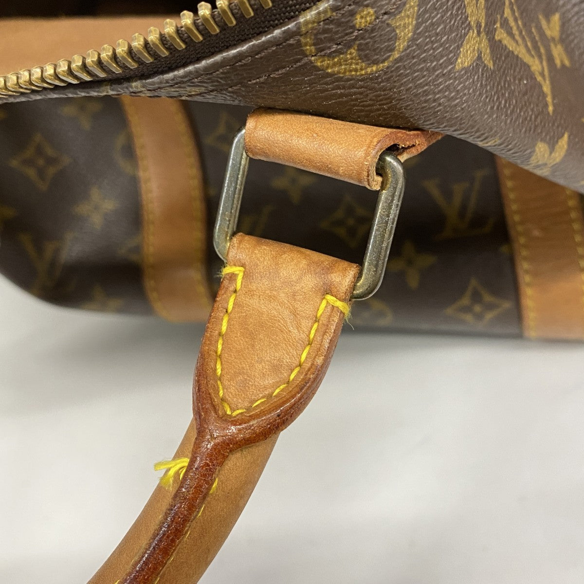【6fb1967】ルイヴィトン ボストンバッグ モノグラム キーポルバンドリエール50 M41416 ブラウン【中古】メンズ レディース ユニセックス