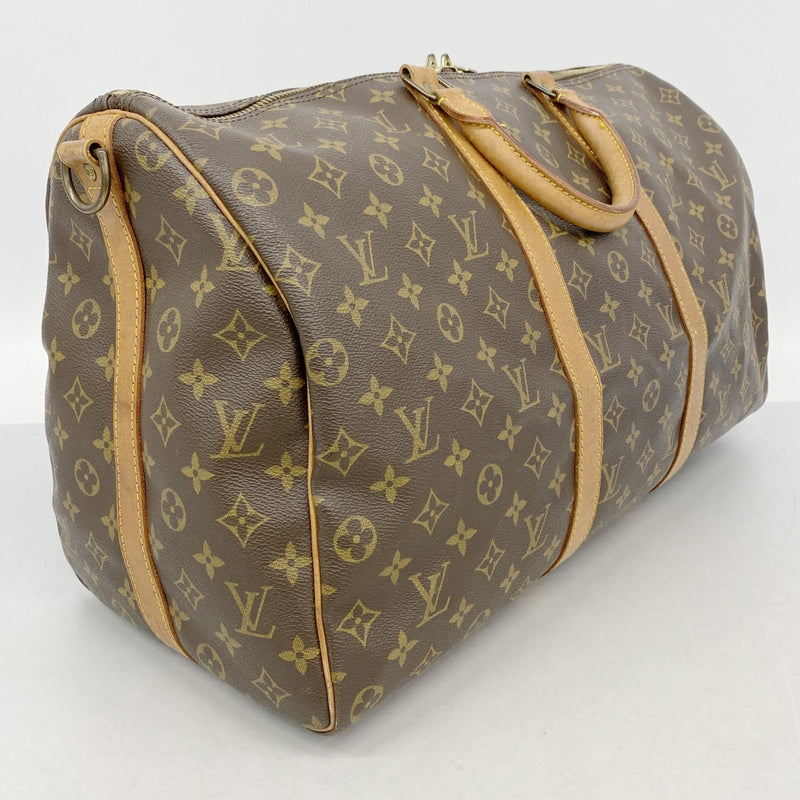 【6fb1967】ルイヴィトン ボストンバッグ モノグラム キーポルバンドリエール50 M41416 ブラウン【中古】メンズ レディース ユニセックス