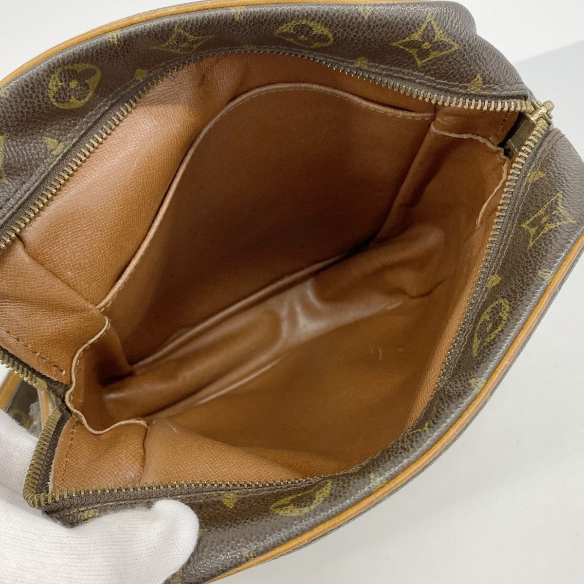 【6fb1972】ルイヴィトン ショルダーバッグ モノグラム ダヌーブMM M45264 ブラウン【中古】レディース