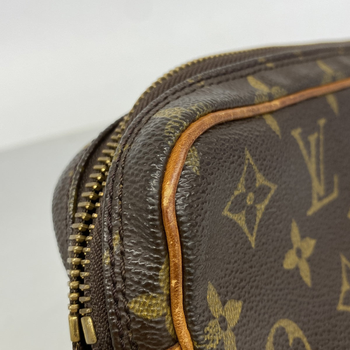【6fb1974】ルイヴィトン クラッチバッグ モノグラム マルリードラゴンヌPM M51827 ブラウン【中古】メンズ