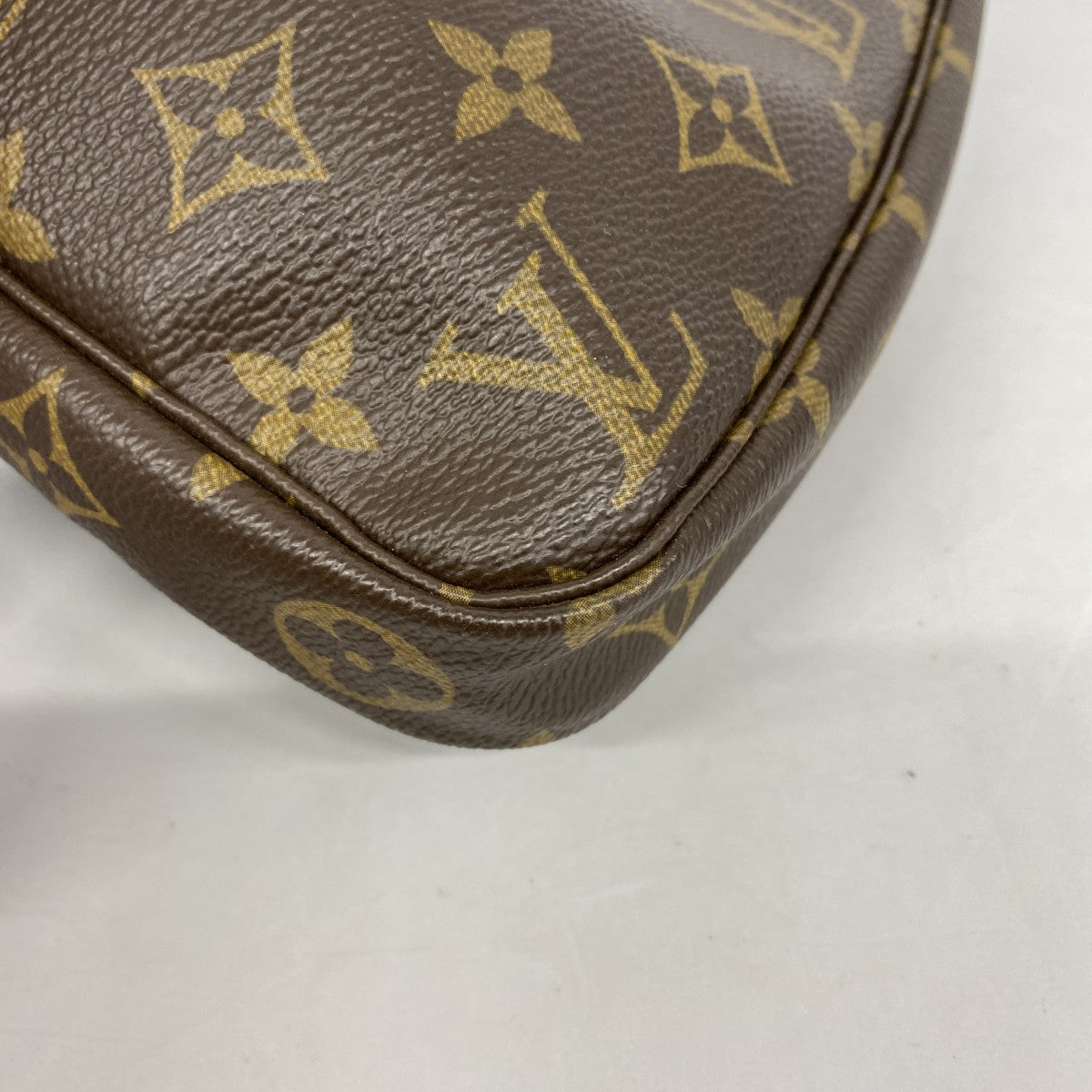 【6fb1976】ルイヴィトン ポーチ モノグラム ポシェットアクセソワール M51980 ブラウン【中古】レディース