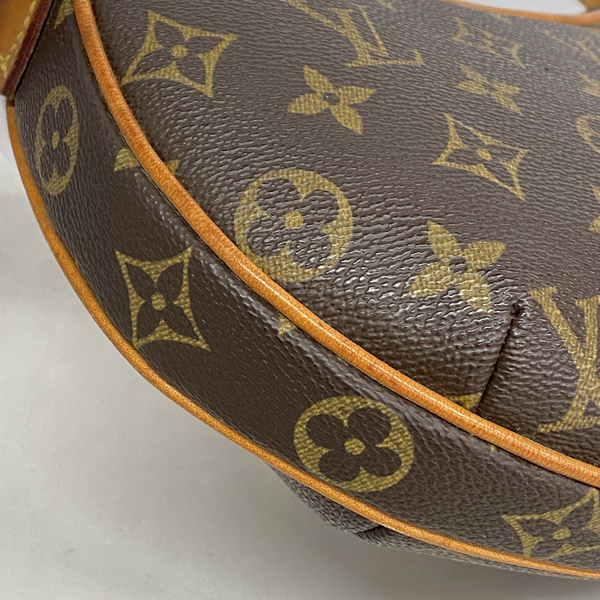 【6fb1993】ルイヴィトン ショルダーバッグ モノグラム ポシェットクロワッサン M51510 ブラウン【中古】レディース