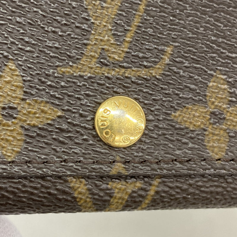 【6fb1997】ルイヴィトン キーケース モノグラム ミュルティクレ4 M69517 ブラウン【中古】メンズ レディース ユニセックス