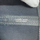 【6fb1998】エルメス トートバッグ ガーデンパーティPM トワルオフィシエ ブラック シルバー金具 □K刻印【中古】レディース