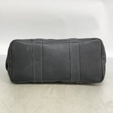 【6fb1998】エルメス トートバッグ ガーデンパーティPM トワルオフィシエ ブラック シルバー金具 □K刻印【中古】レディース