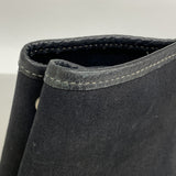 【6fb1998】エルメス トートバッグ ガーデンパーティPM トワルオフィシエ ブラック シルバー金具 □K刻印【中古】レディース