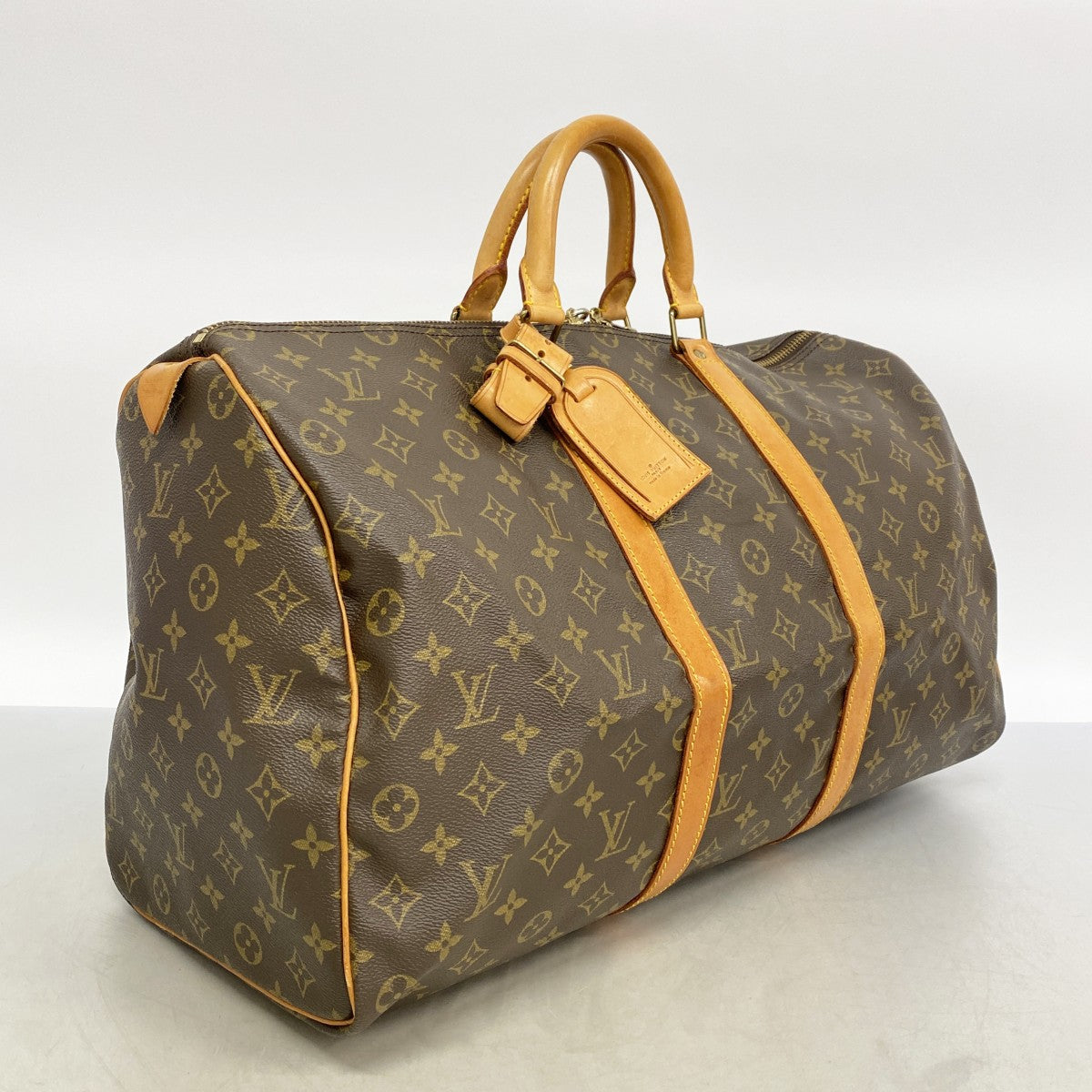 【6fb2001】ルイヴィトン ボストンバッグ モノグラム キーポル50 M41426 ブラウン【中古】メンズ レディース ユニセックス