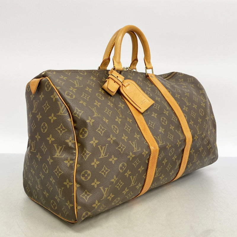 【6fb2001】ルイヴィトン ボストンバッグ モノグラム キーポル50 M41426 ブラウン【中古】メンズ レディース ユニセックス