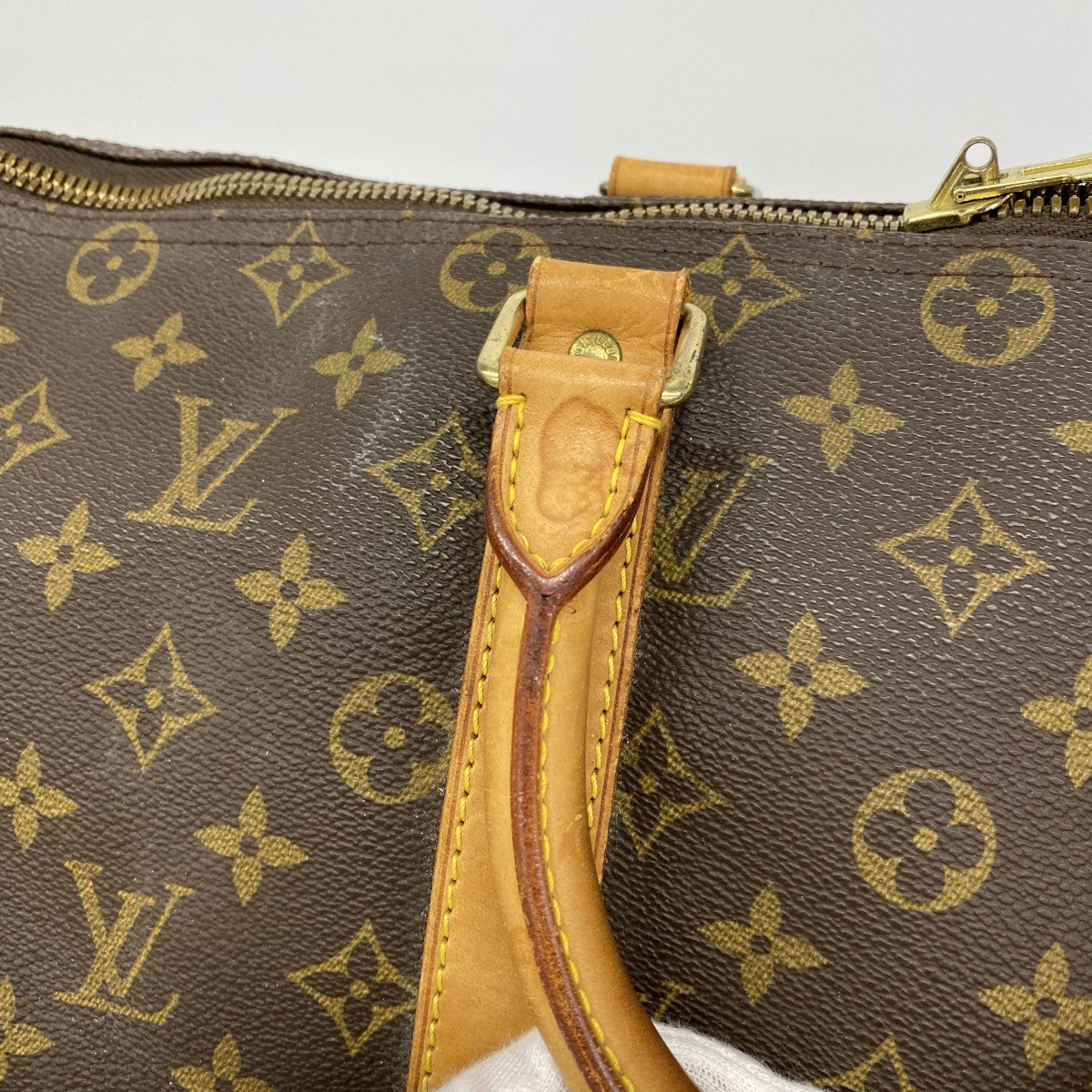 【6fb2010】ルイヴィトン ボストンバッグ モノグラム キーポル45 M41428 ブラウン【中古】メンズ レディース ユニセックス