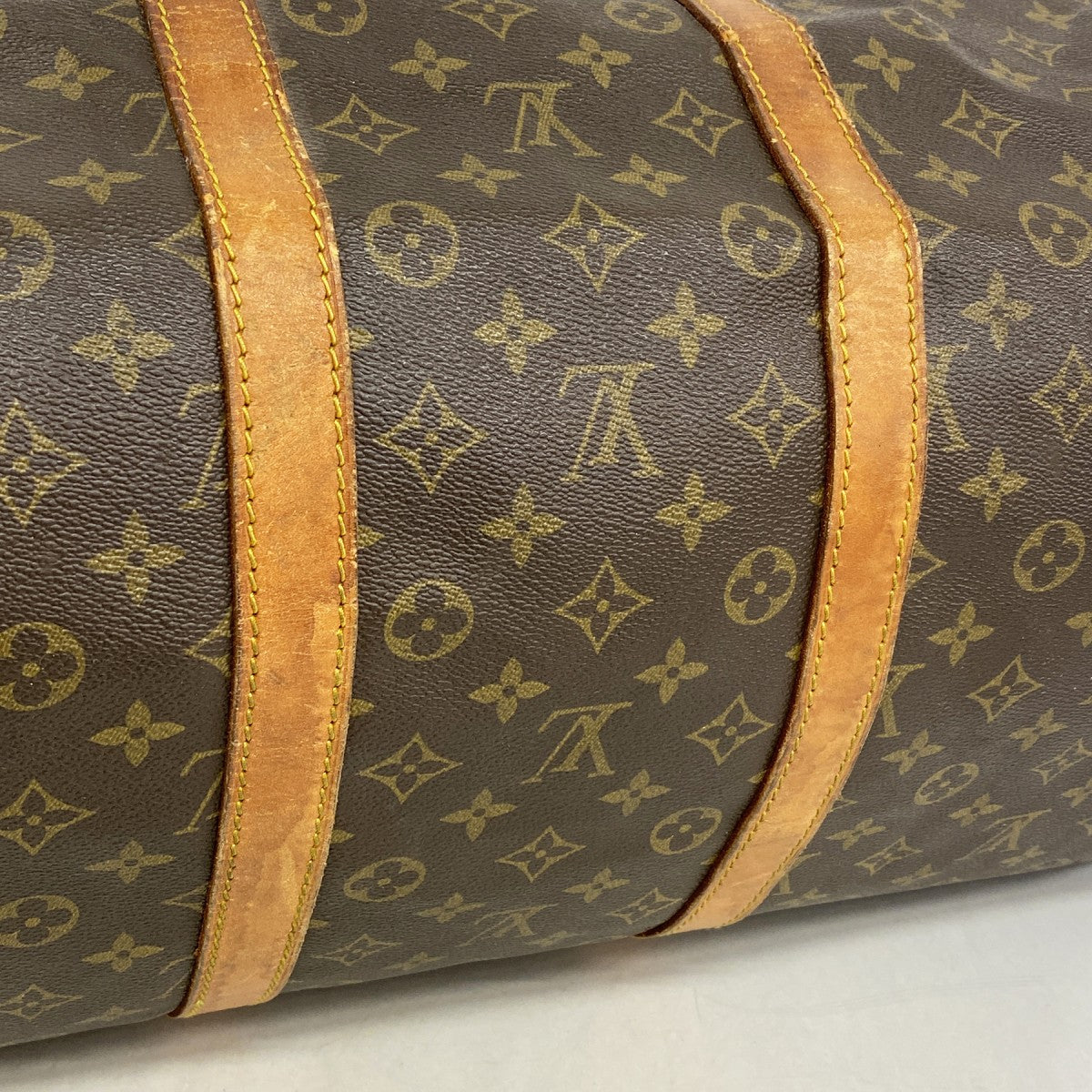 【6fb2021】ルイヴィトン ボストンバッグ モノグラム キーポル55 M41424 ブラウン【中古】メンズ レディース ユニセックス