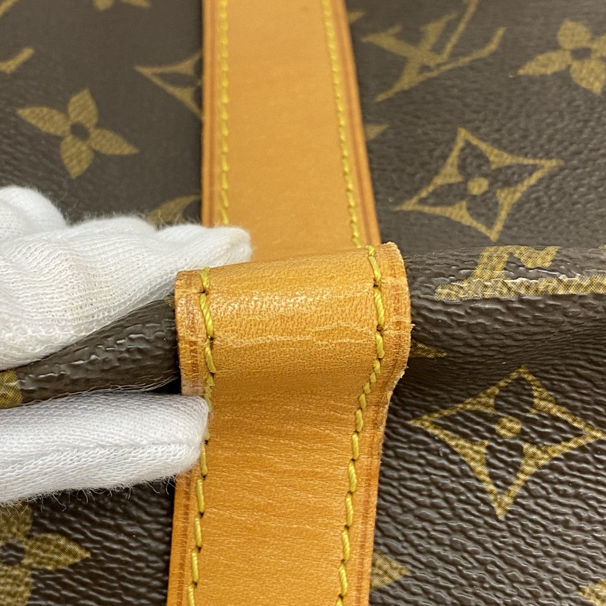 【6fb2022】ルイヴィトン ボストンバッグ モノグラム キーポルバンドリ―エル50 M41416 ブラウン【中古】メンズ レディース ユニセックス