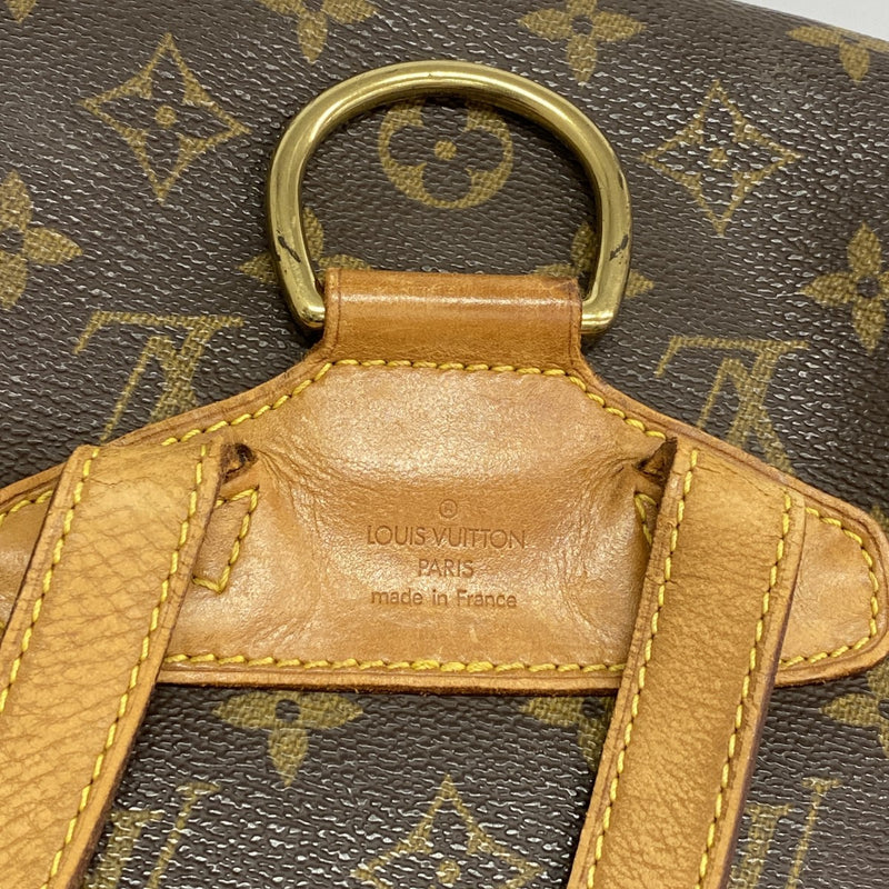 【6fb2023】ルイヴィトン リュック・デイパック モノグラム モンスリMM M51136 ブラウン【中古】レディース