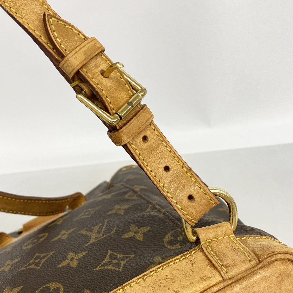 【6fb2023】ルイヴィトン リュック・デイパック モノグラム モンスリMM M51136 ブラウン【中古】レディース
