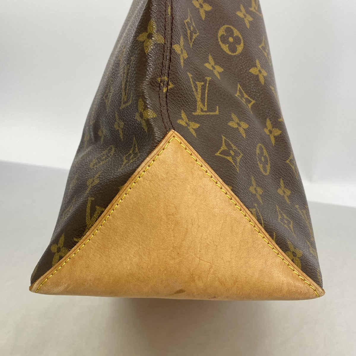 【6fb2024】ルイヴィトン トートバッグ モノグラム カバメゾ M51151 ブラウン【中古】レディース
