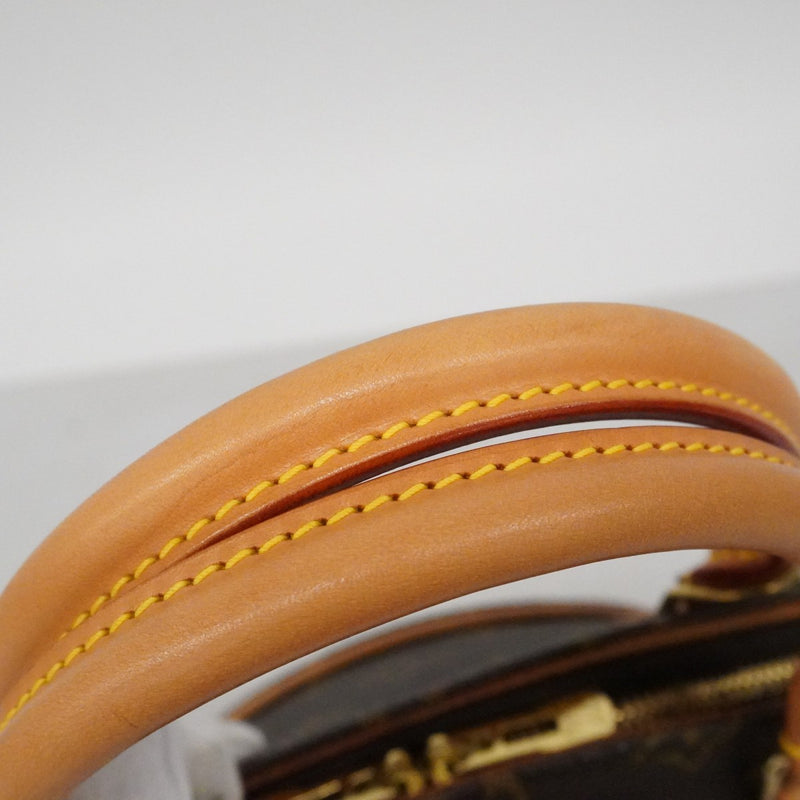 【6fb2039】ルイヴィトン ハンドバッグ モノグラム エリプスPM M51127 ブラウン【中古】レディース
