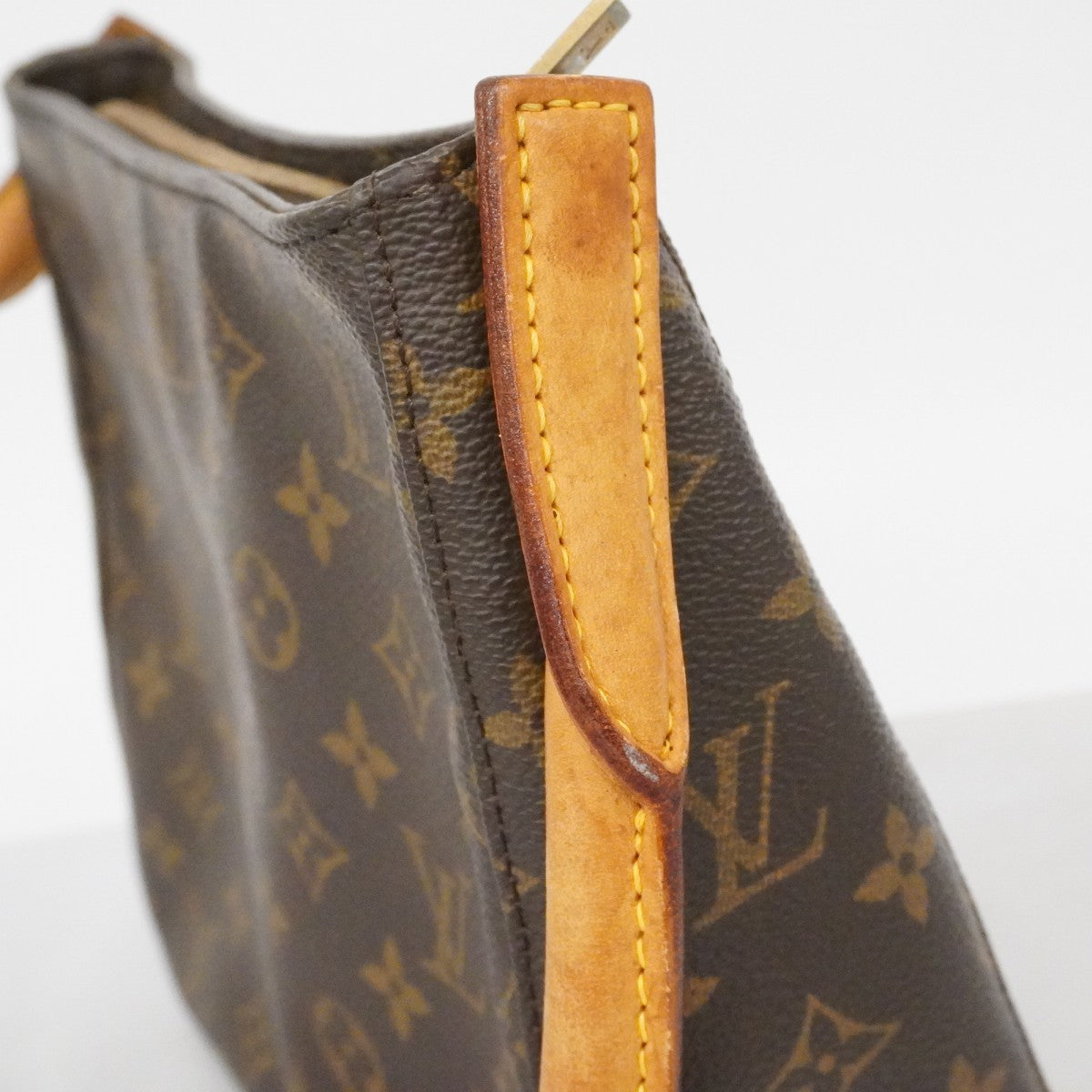 【6fb2042】ルイヴィトン ショルダーバッグ モノグラム ルーピングMM M51146 ブラウン【中古】レディース