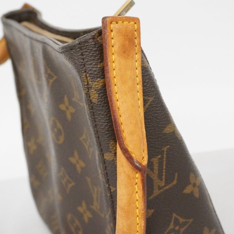 【6fb2042】ルイヴィトン ショルダーバッグ モノグラム ルーピングMM M51146 ブラウン【中古】レディース