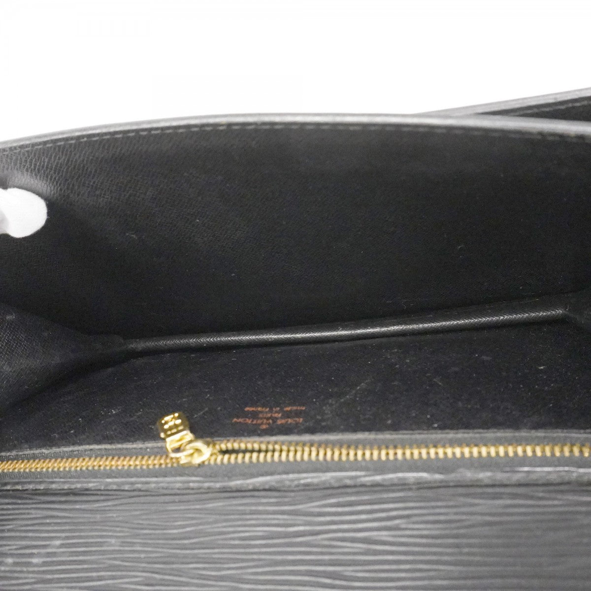 【6fb2069】ルイヴィトン クラッチバッグ エピ ポシェットセリエドラゴンヌ M52612 ノワール【中古】レディース