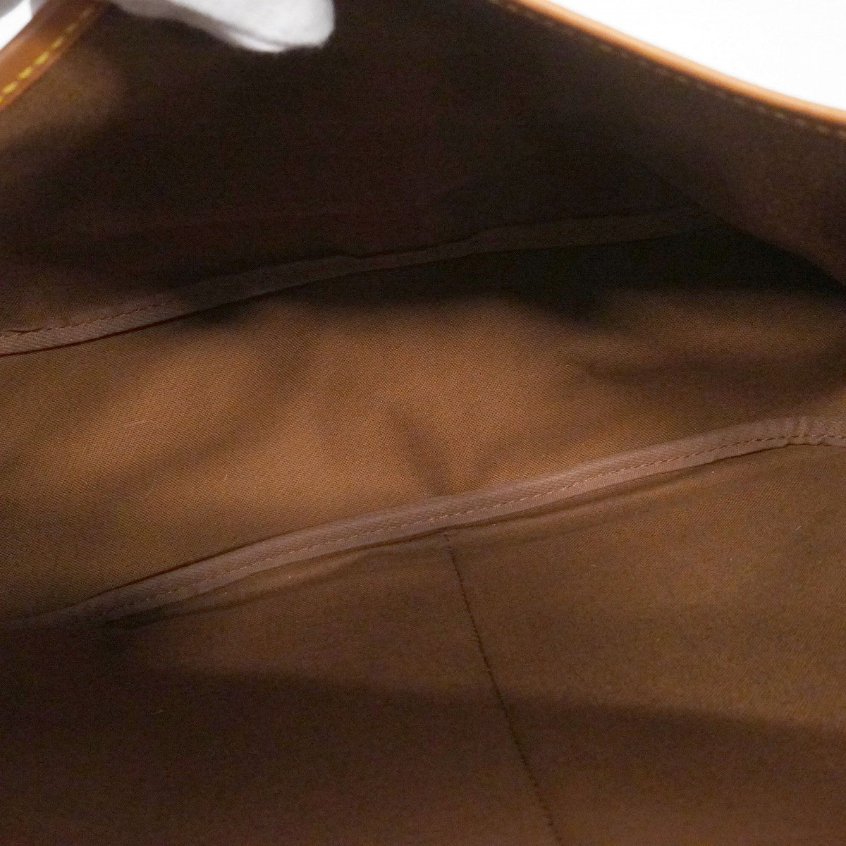 【6fb2072】ルイヴィトン ショルダーバッグ モノグラム ソミュール35 M42254 ブラウン【中古】レディース