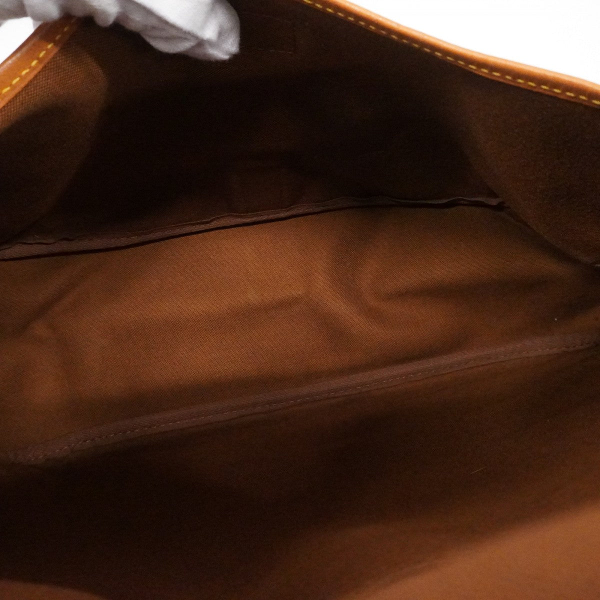 【6fb2072】ルイヴィトン ショルダーバッグ モノグラム ソミュール35 M42254 ブラウン【中古】レディース