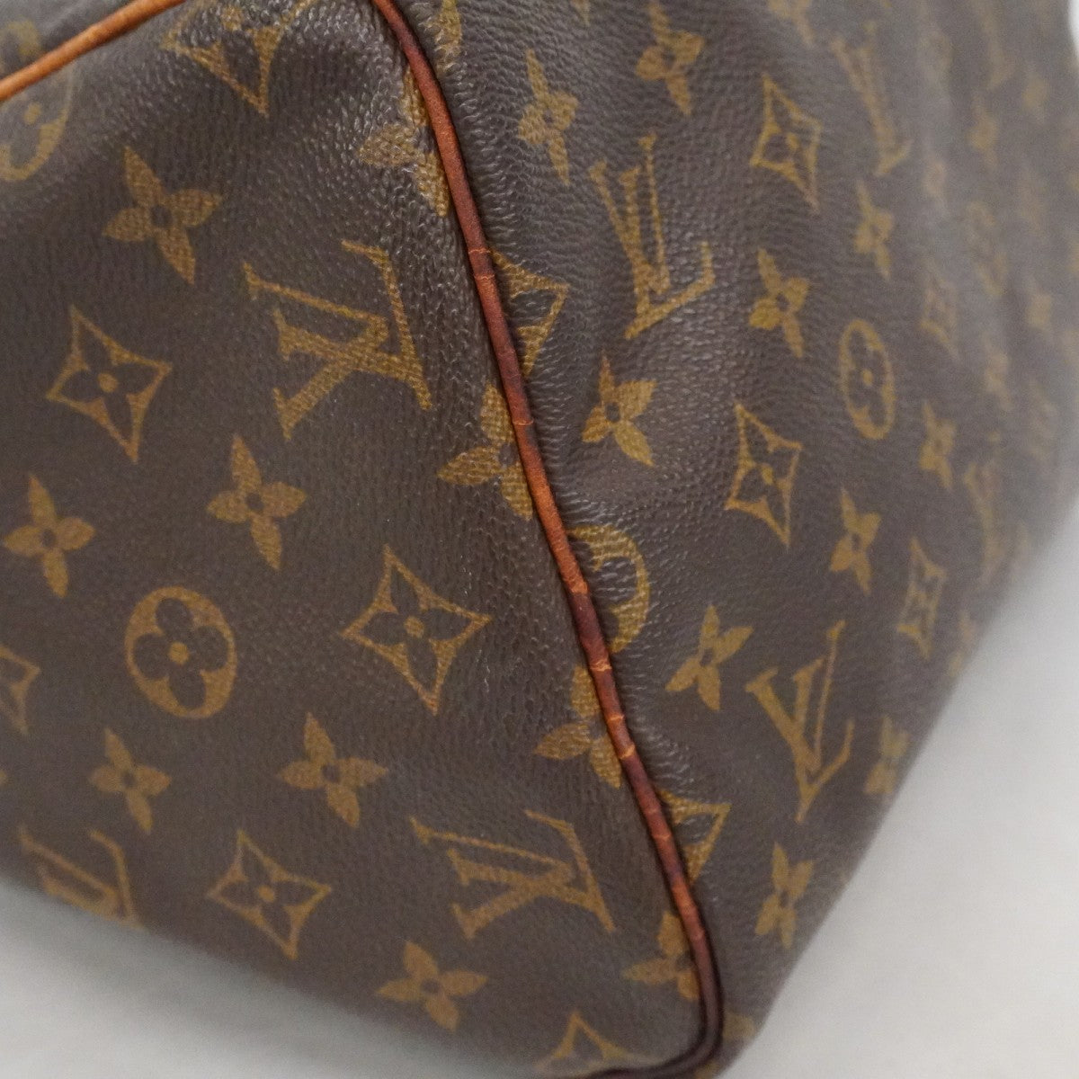 【6fb2093】ルイヴィトン ハンドバッグ モノグラム スピーディ30 M41108 ブラウン【中古】レディース