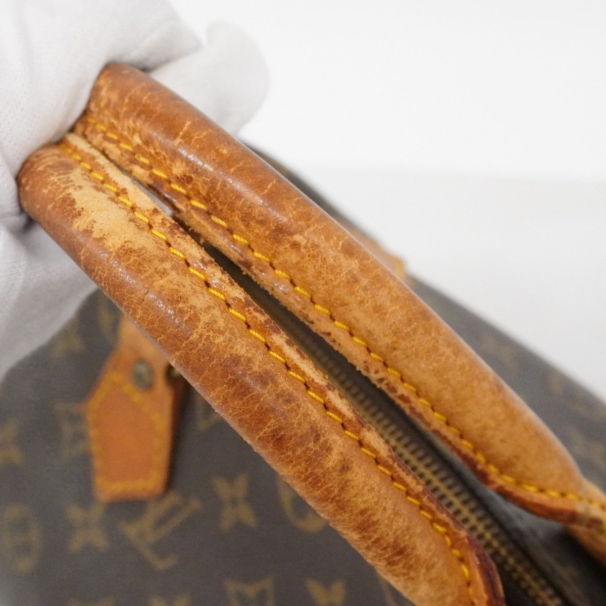 【6fb2093】ルイヴィトン ハンドバッグ モノグラム スピーディ30 M41108 ブラウン【中古】レディース