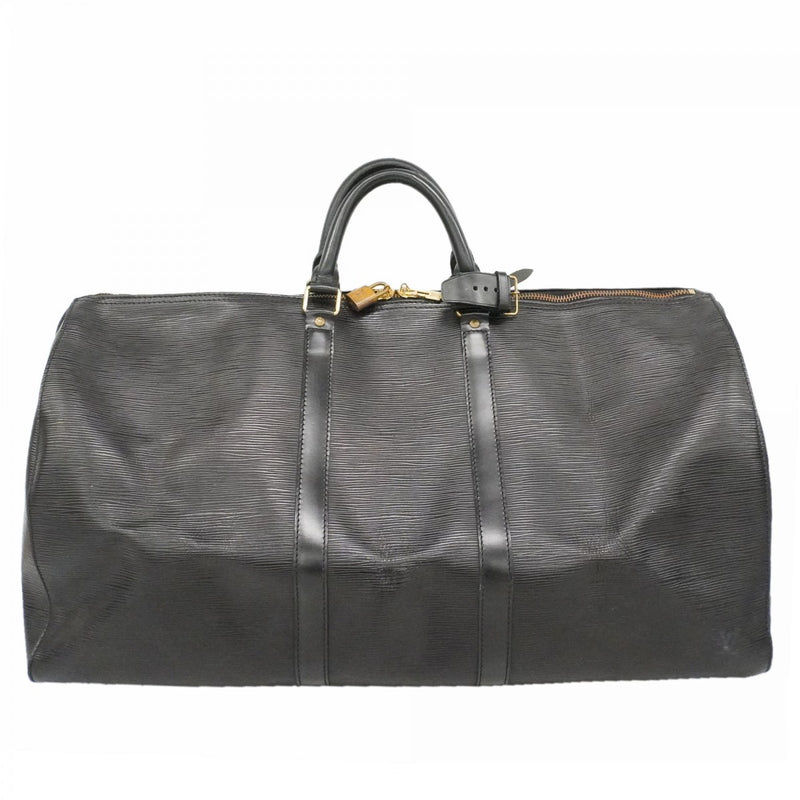 【6fb2096】ルイヴィトン ボストンバッグ エピ キーポル55 M42952 ノワール【中古】メンズ レディース ユニセックス