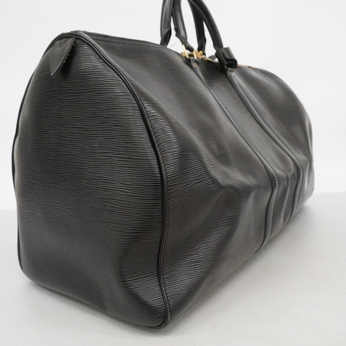 【6fb2096】ルイヴィトン ボストンバッグ エピ キーポル55 M42952 ノワール【中古】メンズ レディース ユニセックス