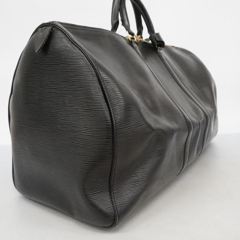 【6fb2096】ルイヴィトン ボストンバッグ エピ キーポル55 M42952 ノワール【中古】メンズ レディース ユニセックス