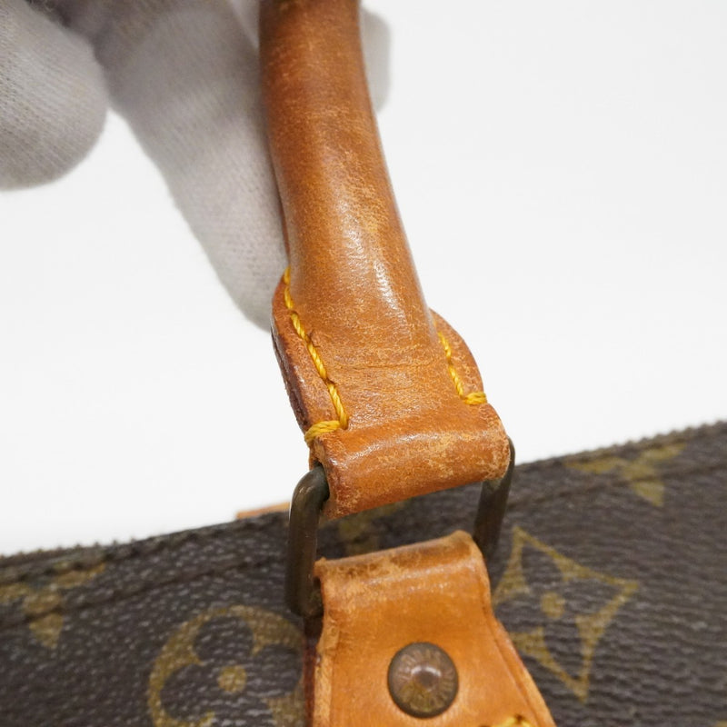 【6fb2098】ルイヴィトン ハンドバッグ モノグラム スピーディ30 M41108 ブラウン【中古】レディース