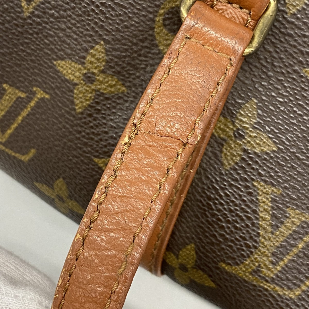 【6fb2108】ルイヴィトン ハンドバッグ モノグラム パピヨン30 M51385 ブラウン【中古】レディース