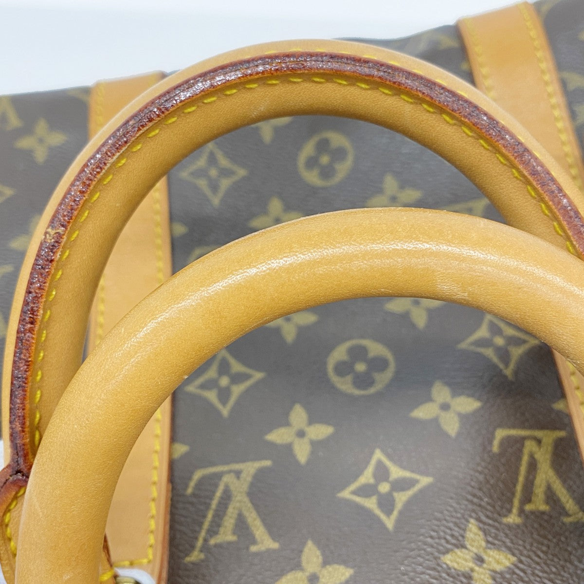【6fb2119】ルイヴィトン ボストンバッグ モノグラム キーポルバンドリエール50 M41416 ブラウン【中古】メンズ レディース ユニセックス