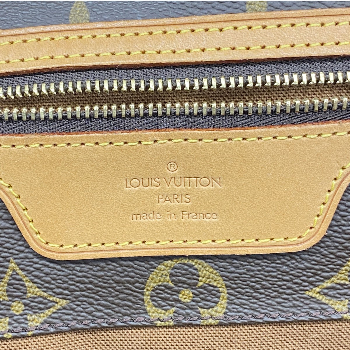 【6fb2120】ルイヴィトン トートバッグ モノグラム サックショッピング M51108 ブラウン【中古】レディース