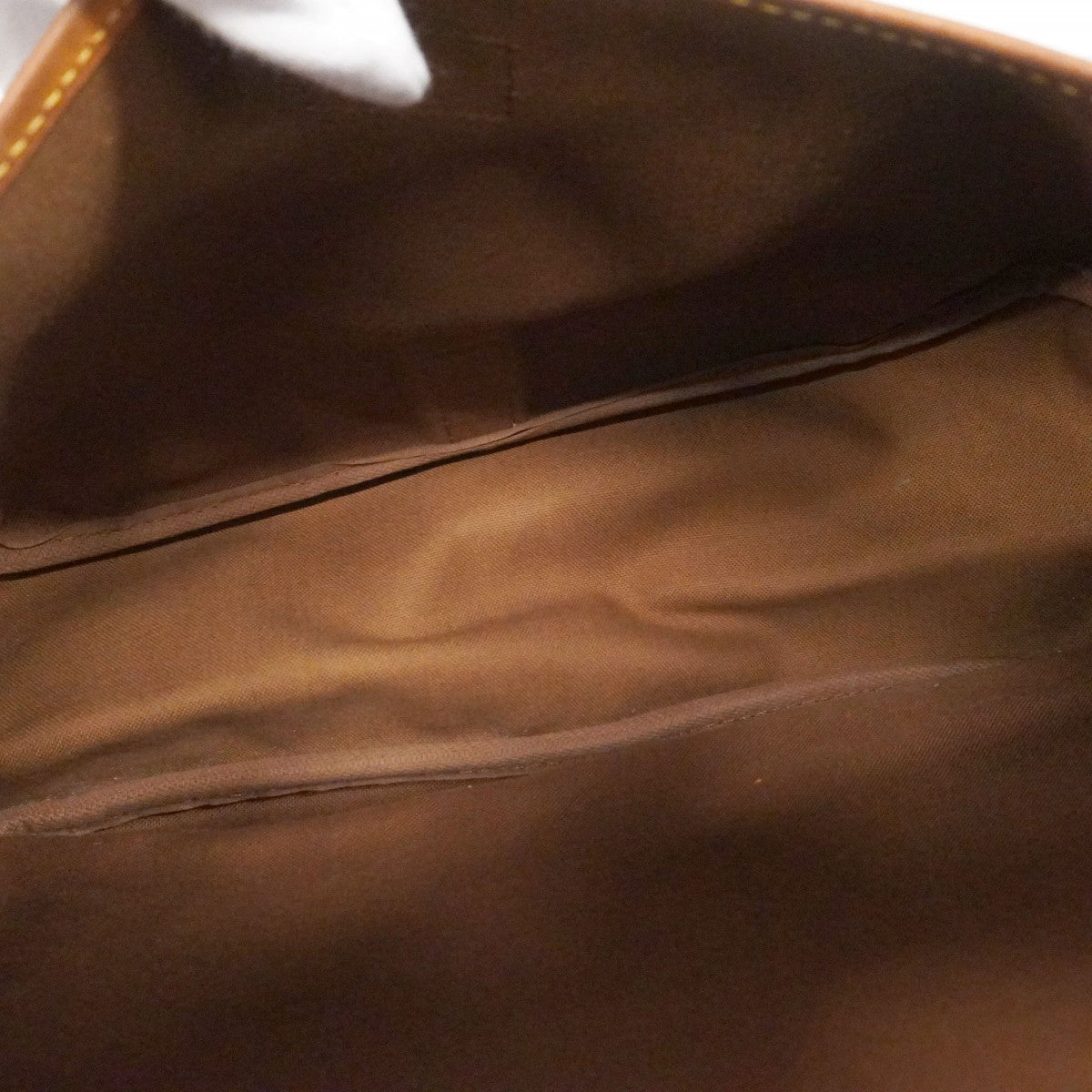 【6fb2128】ルイヴィトン ショルダーバッグ モノグラム ソミュール35 M42254 ブラウン【中古】レディース