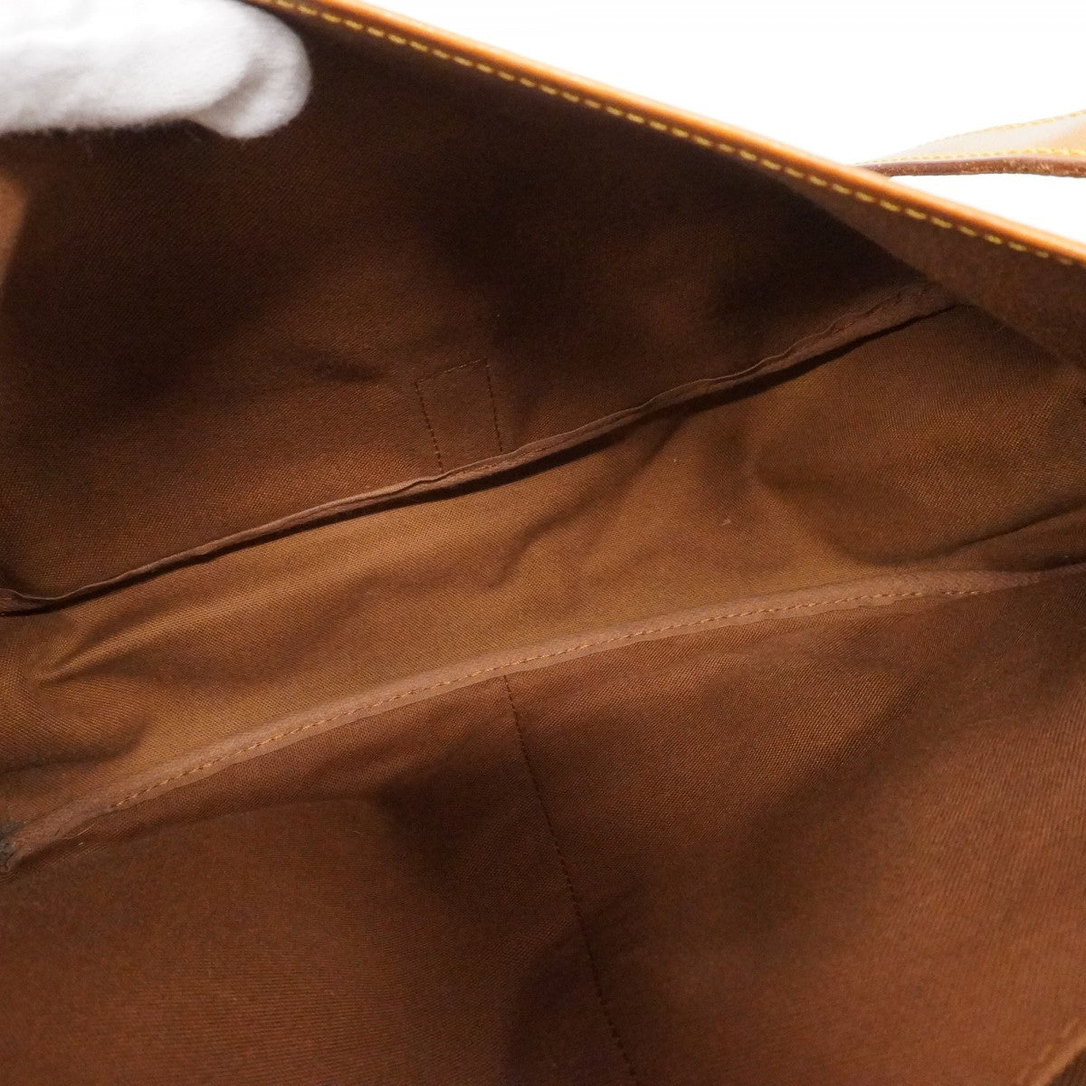 【6fb2128】ルイヴィトン ショルダーバッグ モノグラム ソミュール35 M42254 ブラウン【中古】レディース
