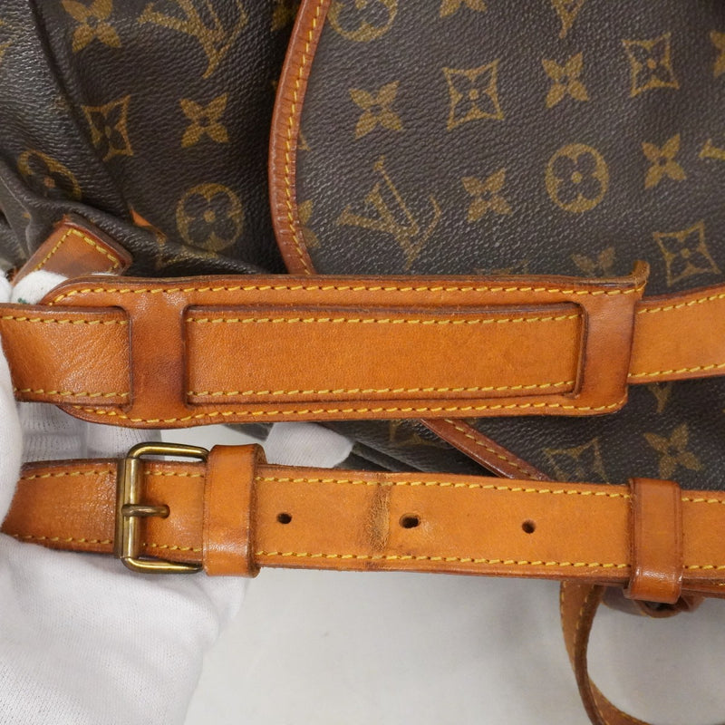 【6fb2128】ルイヴィトン ショルダーバッグ モノグラム ソミュール35 M42254 ブラウン【中古】レディース