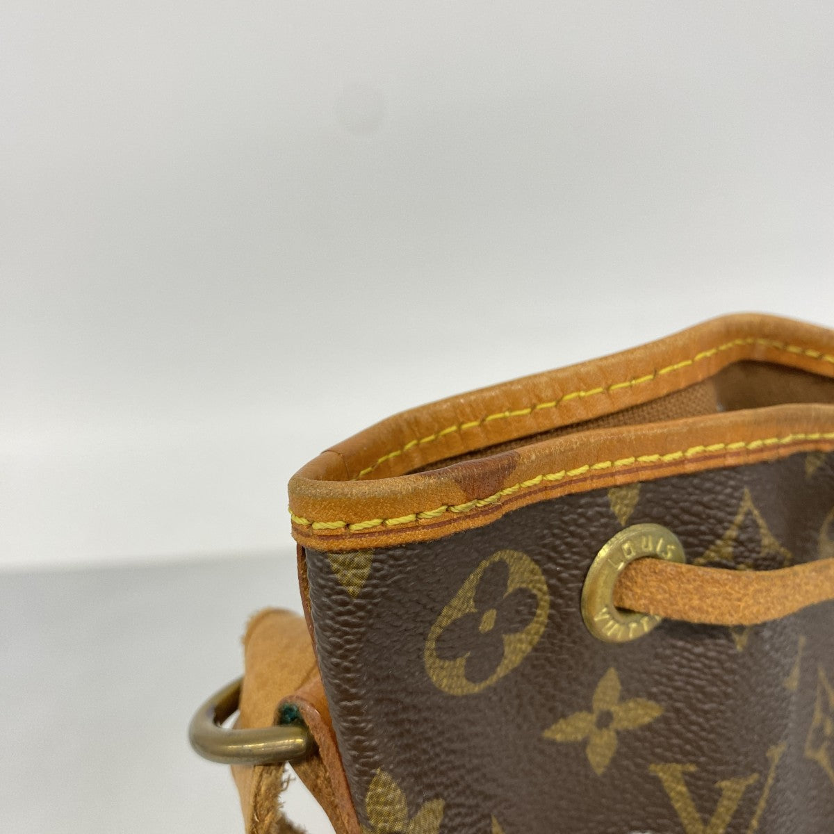 【6fb2136】ルイヴィトン ショルダーバッグ モノグラム ノエ M42224 ブラウン【中古】レディース