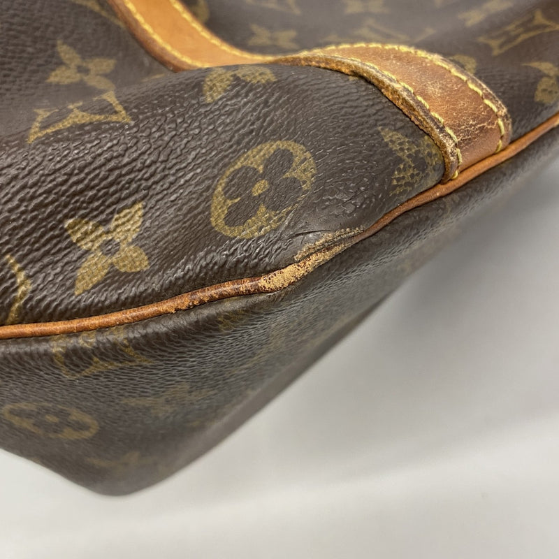 【6fb2137】ルイヴィトン トートバッグ モノグラム サックショッピング M51108 ブラウン【中古】レディース