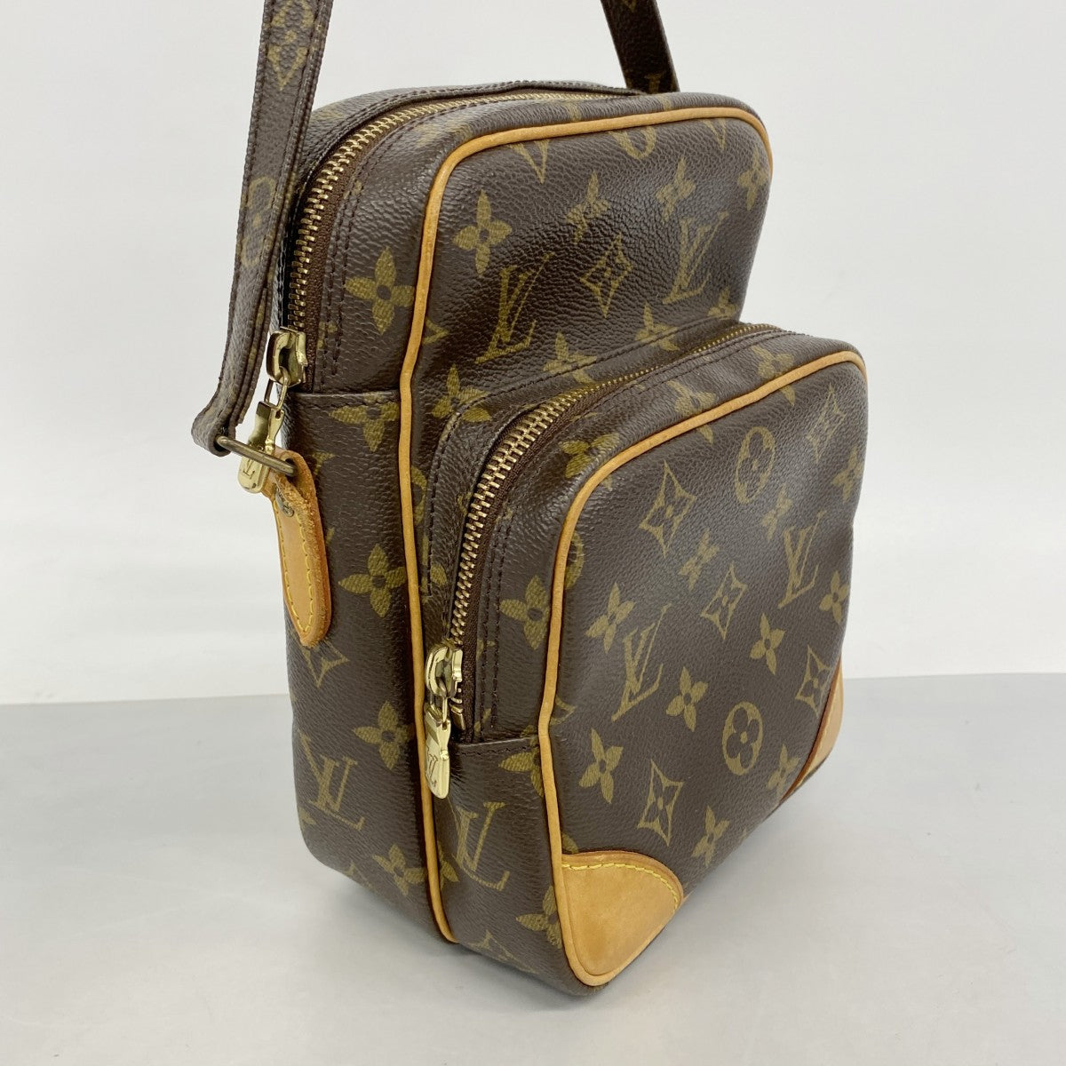 【6fb2139】ルイヴィトン ショルダーバッグ モノグラム アマゾン M45236 ブラウン【中古】レディース