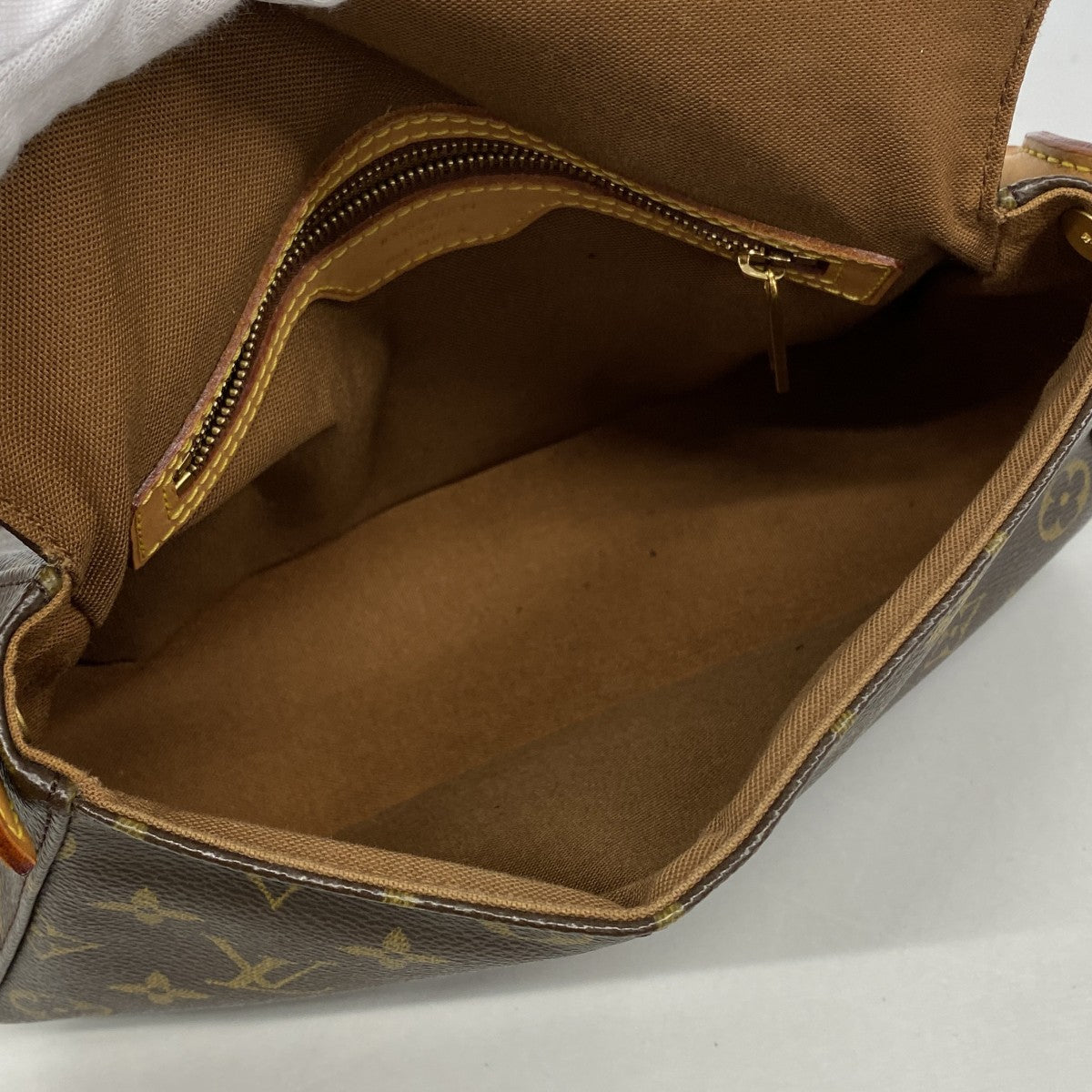 【6fb2140】ルイヴィトン ショルダーバッグ モノグラム ミニルーピング M51147 ブラウン【中古】レディース