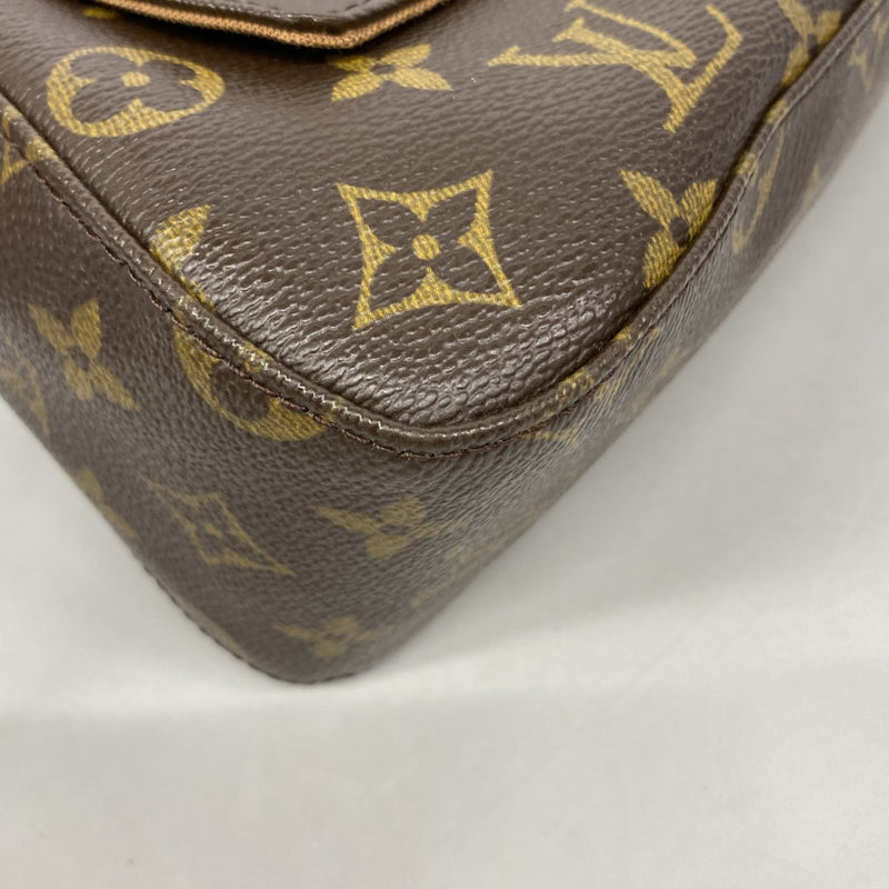 【6fb2140】ルイヴィトン ショルダーバッグ モノグラム ミニルーピング M51147 ブラウン【中古】レディース