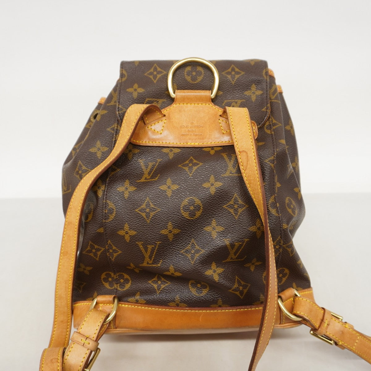 【6fb2147】ルイヴィトン リュック・デイパック モノグラム モンスリMM M51136 ブラウン【中古】レディース