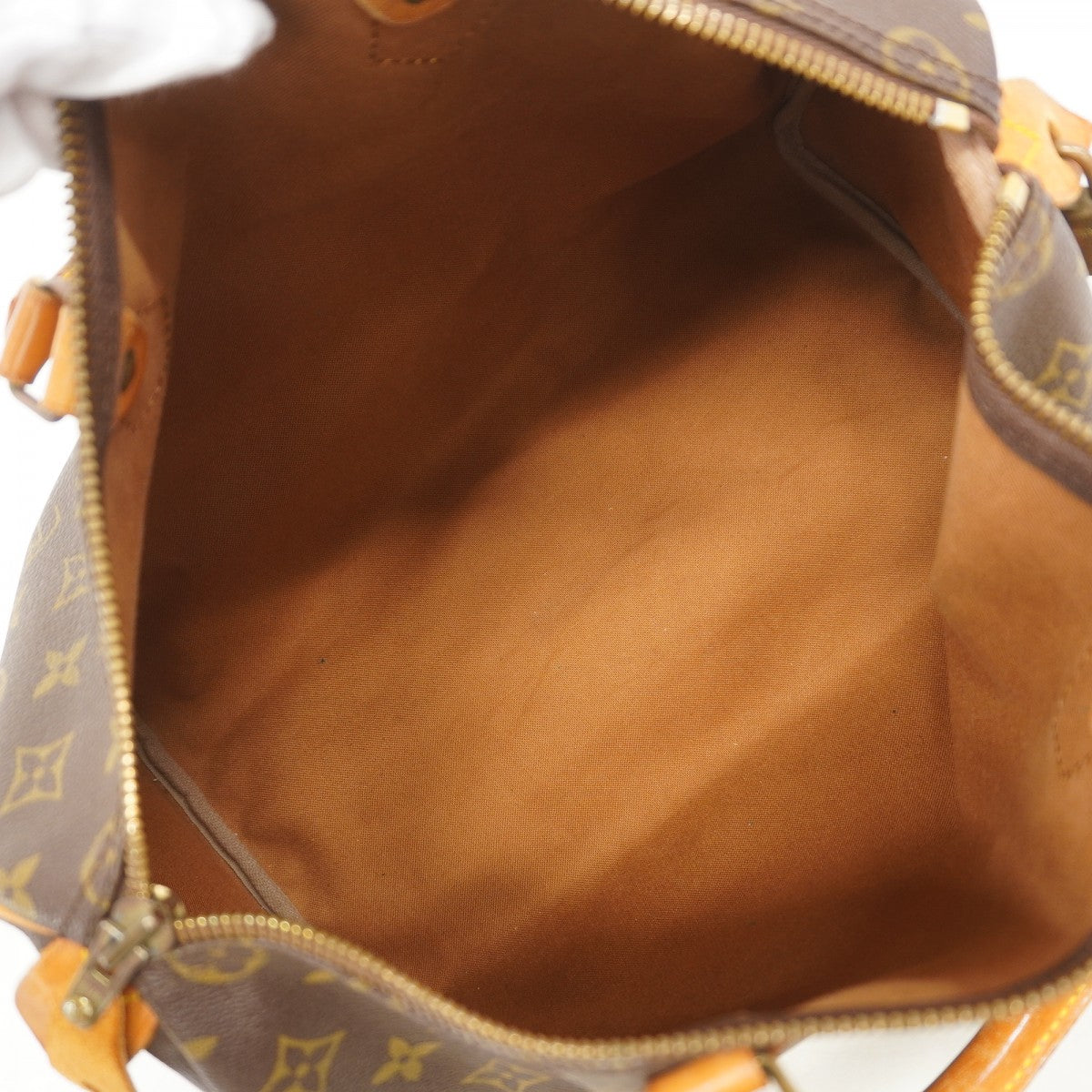 【6fb2148】ルイヴィトン ハンドバッグ モノグラム スピーディ35 M41107 ブラウン【中古】レディース