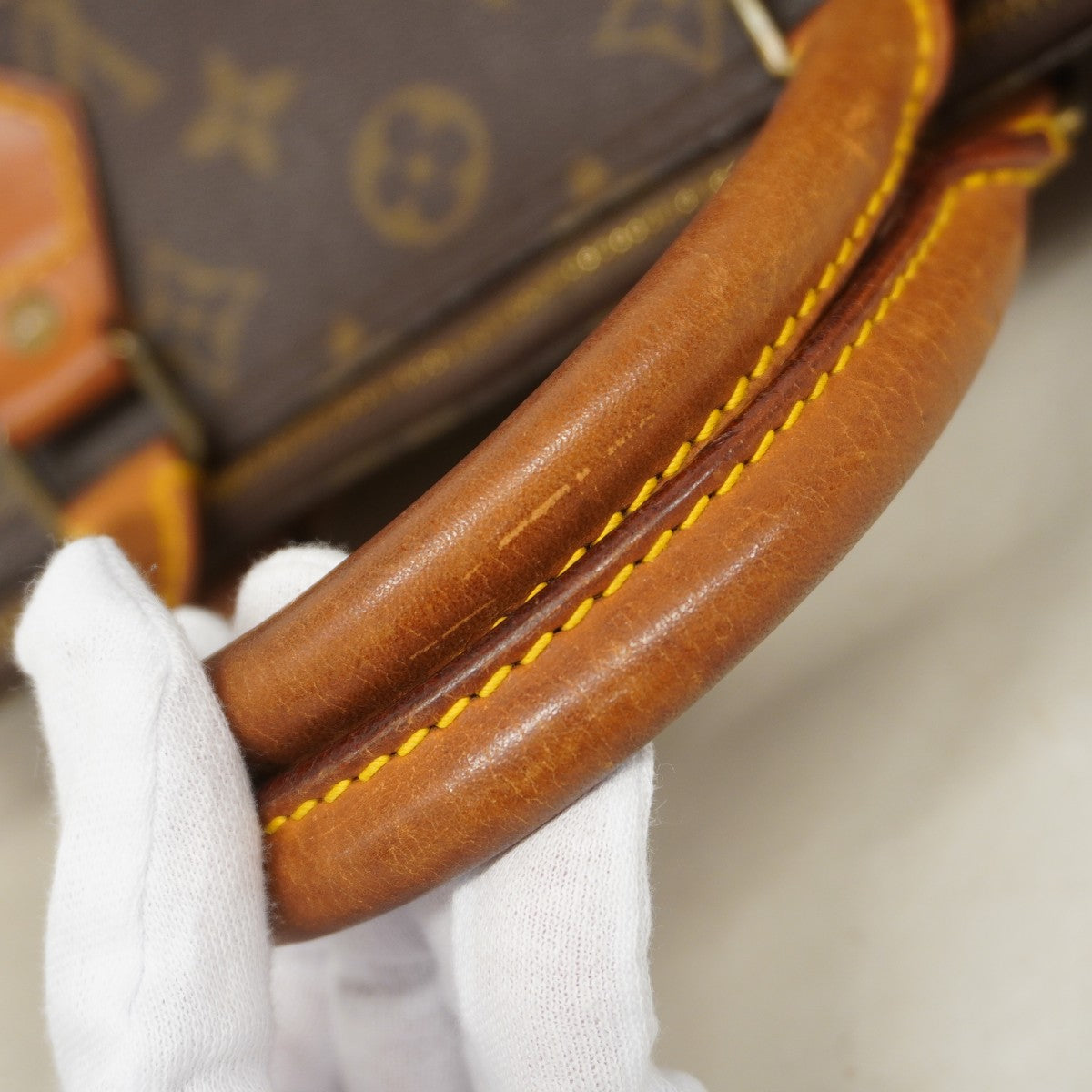 【6fb2149】ルイヴィトン ハンドバッグ モノグラム スピーディ30 M41108 ブラウン【中古】レディース